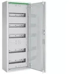ABN RM105R01 - Feldverteiler AP T 160 mm Vollt&uuml;r 1 x 5-reihig 60 TE