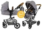 Bandits & Angels Puppenwagen Grau Modern Angel 2in1 Grau limitiert ab 3 Jahren -