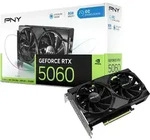 PNY GeForce RTX 5060 8GB, GeForce RTX 5060, 8 GB, GDDR7, 128 Bit, 7680 x 4320 Pixel,