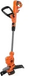 Black & Decker BESTA530, Rasentrimmer, 1,6 mm, 10 m, 7500 RPM, Schwarz, Orange, 30 cm