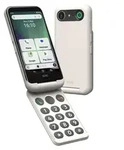 Doro Aurora A20, 11,4 cm (4.5"), 4 GB, 64 GB, 13 MP, Android 14, Schwarz, Wei&szlig; -