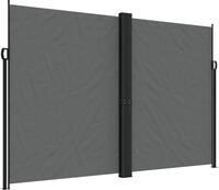 vidaXL Seitenmarkise Ausziehbar Anthrazit 220x600 cm