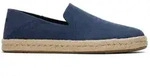 TOMS Santiago Navy Recycled Baumwolle Canvas 10019868 - Blau - 44,5