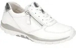 Gabor ROLLINGSOFT Damenschuhe - sportliche Schn&uuml;r- Halbschuhe wei&szlig; Freizeit NEU -