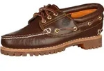 Timberland 51304 Authentic 3-Eye Bootsschuh Women, Braun, Glattleder 43 - Braun - 43