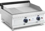 Expondo Royal Catering Doppel-Gasgrill - 60 x 40 cm - glatt/geriffelt - 2 x...