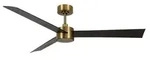 Energiespar Deckenventilator mit Fernbedienung Climate IV Messing 132 cm - Gold