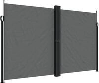 vidaXL Seitenmarkise Ausziehbar Anthrazit 200x600 cm