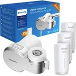 PHILIPS AWP3705P3 Leitungswasserfilter mit Display und Z&auml;hler. 3 Filterkartuschen im