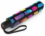 Knirps A.200 Duomatic Regenschirm Taschenschirm sturmfest create black - Bunt