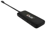 CLUB3D CSV-1548, USB 3.2 Gen 1 (3.1 Gen 1) Type-C, Schwarz, 100 W, USB, 95 mm, 38 mm
