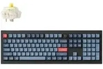 Keychron V6 Max, Volle Gr&ouml;&szlig;e (100%), Verkabelt & Kabellos, RF Wireless + Bluetooth,
