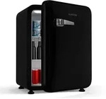 Klarstein Audrey Evo 68L Retro Mini K&uuml;hlschrank - Leise 40 dB, Kompakter