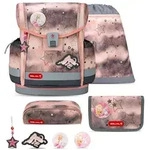 Belmil Classy Plus ergonomisches Schulranzenset 5tlg. - Rose Ballet - Rosa