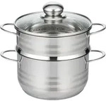 ELO Basic Brillant D&uuml;nster Edelstahl Volumenskala Induktion silberfarben 18cm
