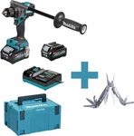 Makita DF001GD203, Makita DF001GD203 Akku-Bohrschrauber 40V max. / 2x 2,5 Ah Akku +