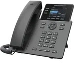 Grandstream Networks GRP2611G, IP-Telefon, Schwarz, Kabelgebundenes Mobilteil,