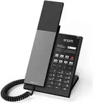 Snom HD350A, IP-Telefon, Schwarz, Kabelgebundenes Mobilteil, Tisch/Wand,
