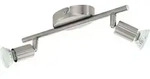 EGLO LED Deckenleuchte Buzz-LED, 2 flammige Deckenlampe, Deckenstrahler aus Metall,