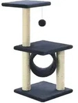 vidaXL Katzen-Kratzbaum Sisal 65 cm Dunkelblau - Blau