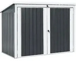 HOME DELUXE - M&uuml;lltonnenbox BASURA L - Ma&szlig;e 190 x 101 x 134 cm, Raumfl&auml;che...