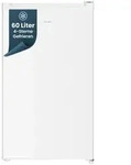 homeX Gefrierschrank, Tiefk&uuml;hlschrank klein - 60L Nutzinhalt, 4-Sterne Gefrieren,