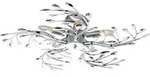 Globo Lighting Deckenleuchte Metall verchromt, 5x E14 - Silber