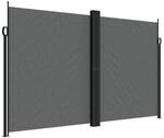 vidaXL Seitenmarkise Ausziehbar Anthrazit 200x1200 cm