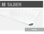 Spessarttraum Faserdecke Silber F&uuml;llung: 100% Polyester Bezug: 100% Baumwolle