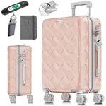 KESSER&reg; Reisekoffer ABS Hartschalenkoffer 360&deg; Rollen, inkl. Zahlenschloss &