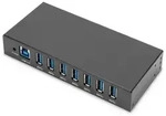 Digitus USB 3.0 Hub, 7-Port, Industrial Line, USB 3.2 Gen 1 (3.1 Gen 1) Type-B, USB