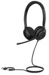 Yealink Headset UH35 Dual Teams USB-C/A - Schwarz