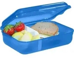 Step by Step Brotzeitbox mit Klickverschluss, sp&uuml;lmaschinengeeignet - Blau