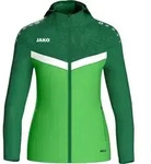 Jako Iconic Kapuzenjacke Damen - Soft Green / Sportgr&uuml;n - Gr&uuml;n - 34