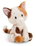 NICI Kuscheltier Gl&uuml;ckskatze 20cm Braun Pl&uuml;schtier Stofftier Geschenk 62138 -...