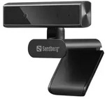 Sandberg Face Scan Webcam Mini, 2 MP, 1920 x 1080 Pixel, Full HD, 30 fps,