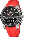Festina Smartwatch Connected Red - Schwarz
