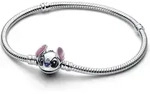 PANDORA Disney Stitch Schlangenarmband aus 925er Silber - Silber