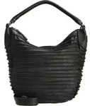 Riffeltier - Beuteltasche S 35 cm (olive green) - Schwarz