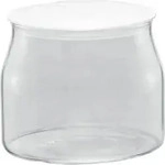 Rommelsbacher JG 1, Container, Wei&szlig;, Transparent, Glas, Kunststoff, 1,2 ml, 1