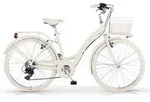 MBM Citybike New Primavera 26 Zoll, Damenfahrrad; wei&szlig;/beige - Creme