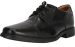 CLARKS Schn&uuml;rschuhe Tilden im klassischen Design 1216 Black Leather 47 -...