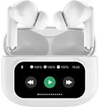 Denver TWD-305 TW BT Earbuds/Ladecase m. Touchscreen wei&szlig; - Wei&szlig;