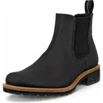 ECCO Damen Chelsea-Stiefelette aus Leder schwarz mit loser Einlage Absatzh&ouml;he 3,0 cm