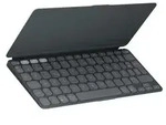 Logitech Keys-To-Go 2, AZERTY, Franz&ouml;sisch, Scherenschalter, 1,8 cm, 1 mm, Graphit -