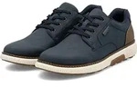 Rieker Herren-Schn&uuml;rhalbschuh Blau-Braun-Wei&szlig;, Farbe:blau, EU Gr&ouml;&szlig;e:40 - Blau -
