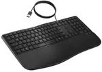 HP 480 Comfort Wired Keyboard-GR (P) - Schwarz
