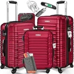 KESSER&reg; 3tlg. Hartschalenkofferset Hartschalenkoffer Reisekoffer Set Reisekofferset
