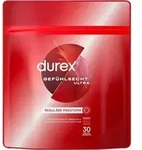 Durex Gef&uuml;hlsecht Ultra, M&auml;nnliches Kondom, weich, Transparent, Latex,