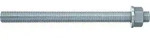 Fischer 519406, M20, Stahl, Vollgewindestange, Zink, 2,4 cm, 290 mm